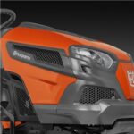 HUSQVARNA TC 242 T mit Schneeschild 120Plus & Gartentraktoren Anhänger 275 – Bild 7
