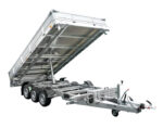 3-ACHSIGER HYDRAULISCHER KIPPANHÄNGER 400×200 UNITRAILER TASKER 400/3C 3500 KG – Bild 9