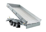 3-ACHSIGER HYDRAULISCHER KIPPANHÄNGER 400×200 UNITRAILER TASKER 400/3C 3500 KG – Bild 3